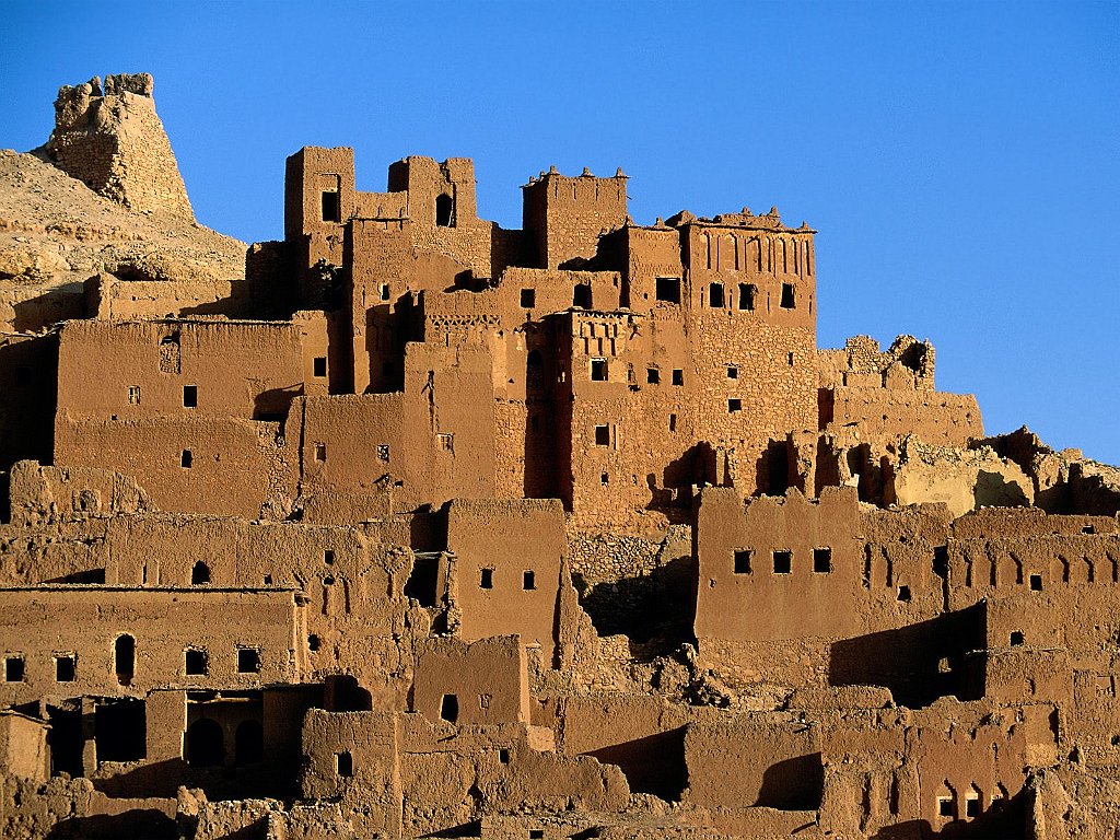 Kasbah Ruins, Ait Benhaddou, Morocco